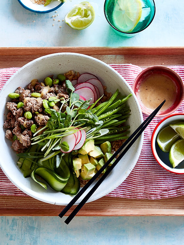 Japanese Miso Lamb Bowl