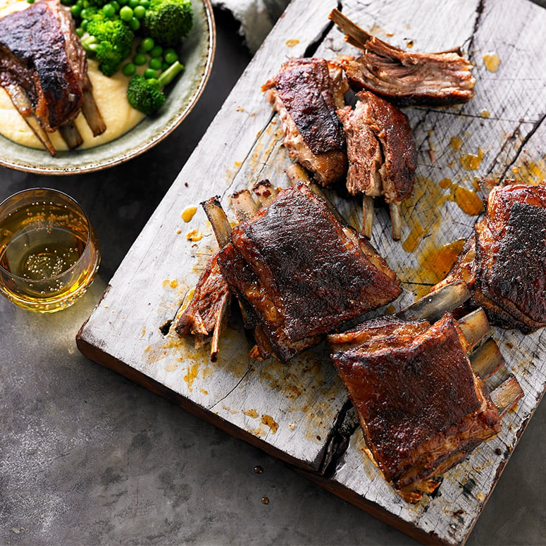 Cajun lamb ribs with cheesy polenta recipe
            |
Australian Lamb - Recipes, Cooking Tips and More