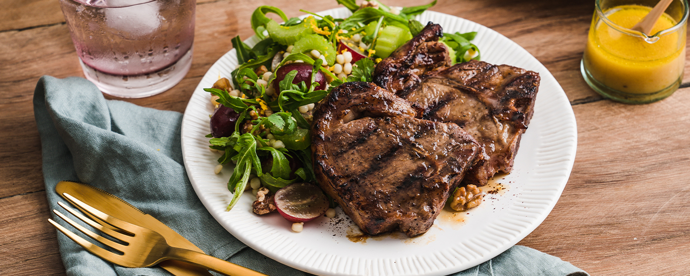 Apricot Glazed Lamb Loin Chops | Australian Lamb - Recipes, Cooking Tips and More