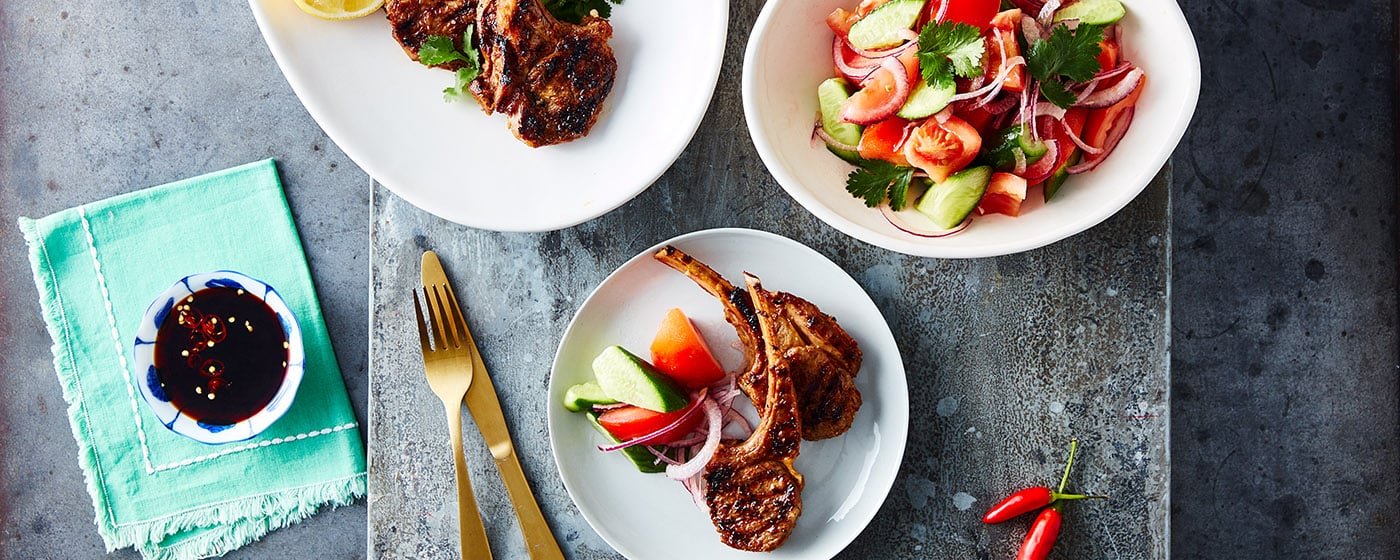 Asian Marinated Lamb Cutlets | Australian Lamb - Recipes, Cooking Tips and More