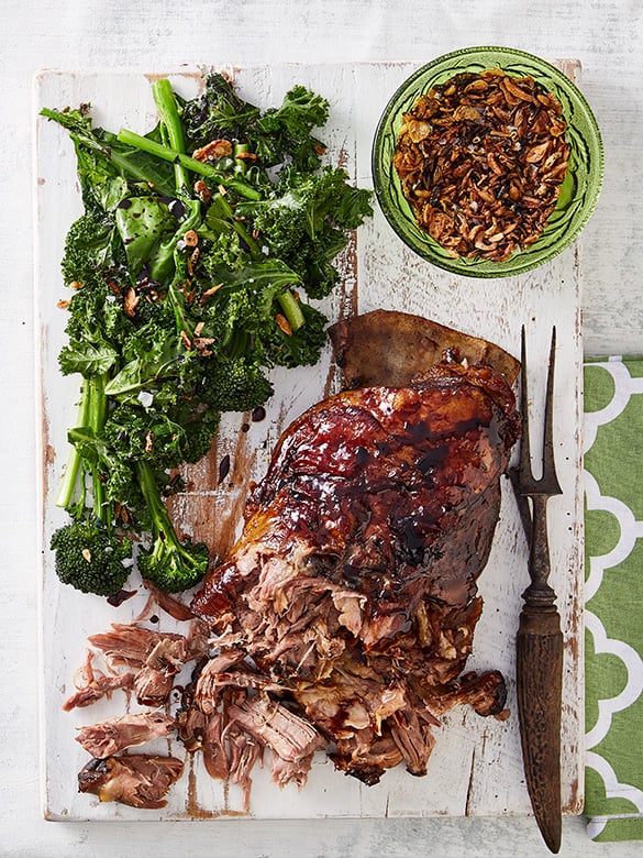 Slow Roasted Asian Lamb Shoulder