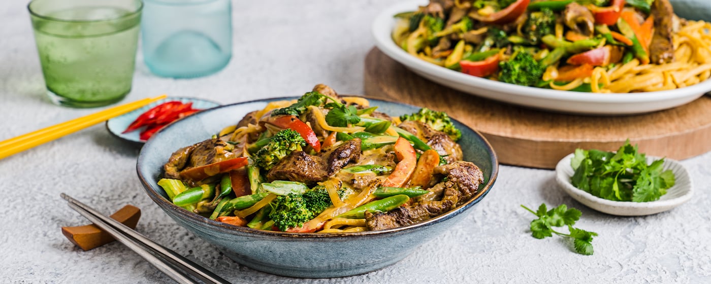 Satay Lamb Stir Fry | Australian Lamb - Recipes, Cooking Tips and More
