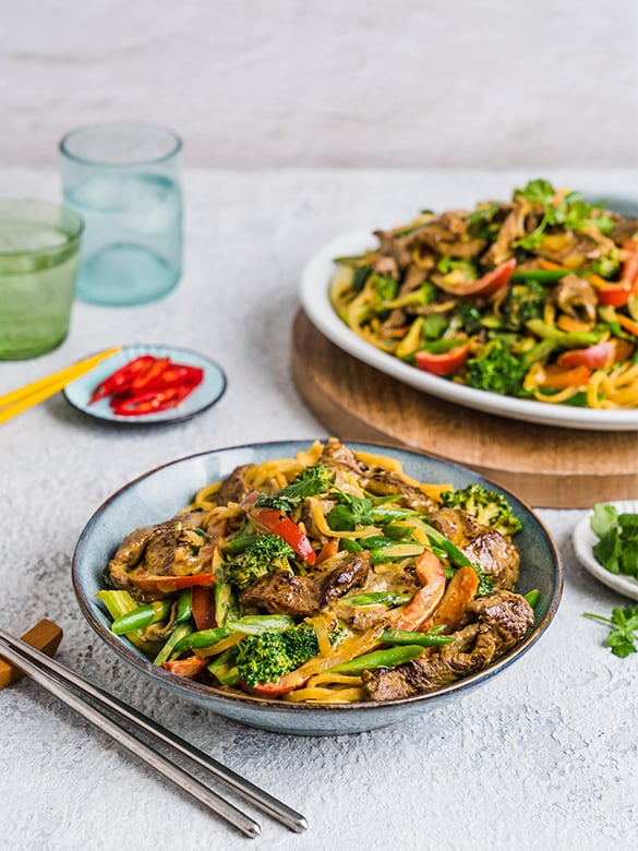 Satay Lamb Stir Fry