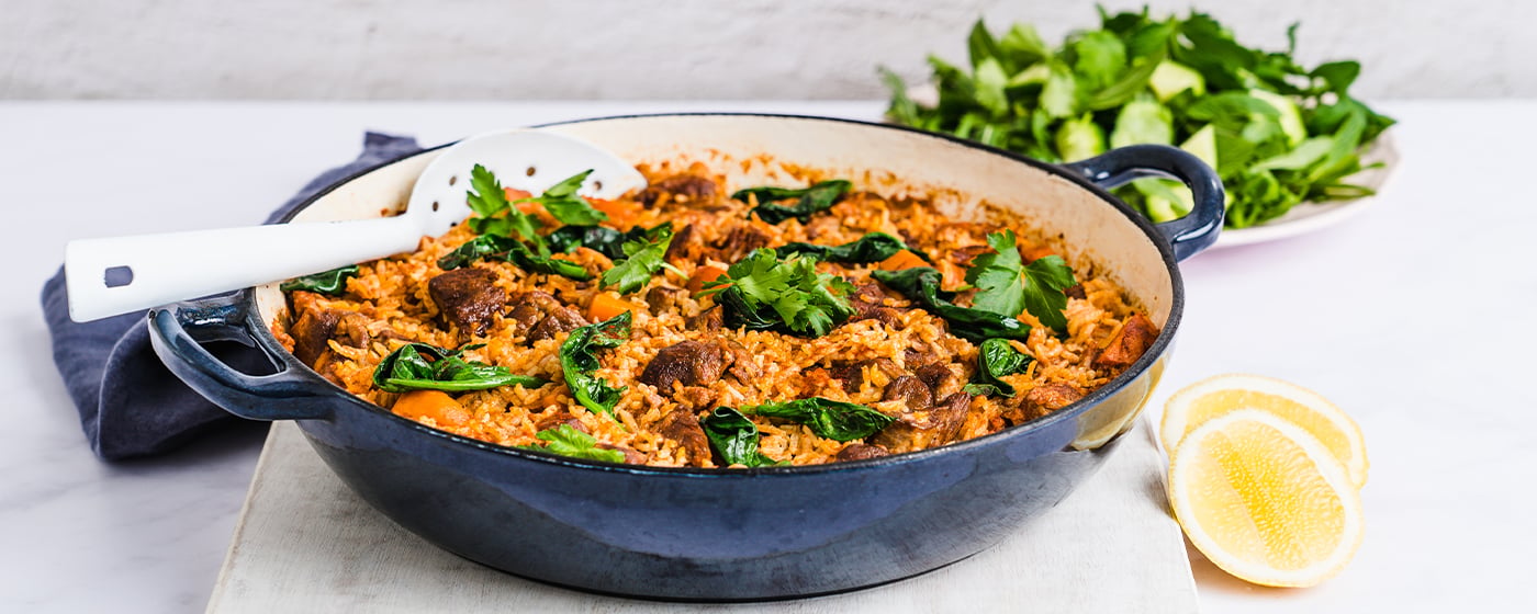 Lamb, Spinach and Rice Casserole
            |
Australian Lamb - Recipes, Cooking Tips and More