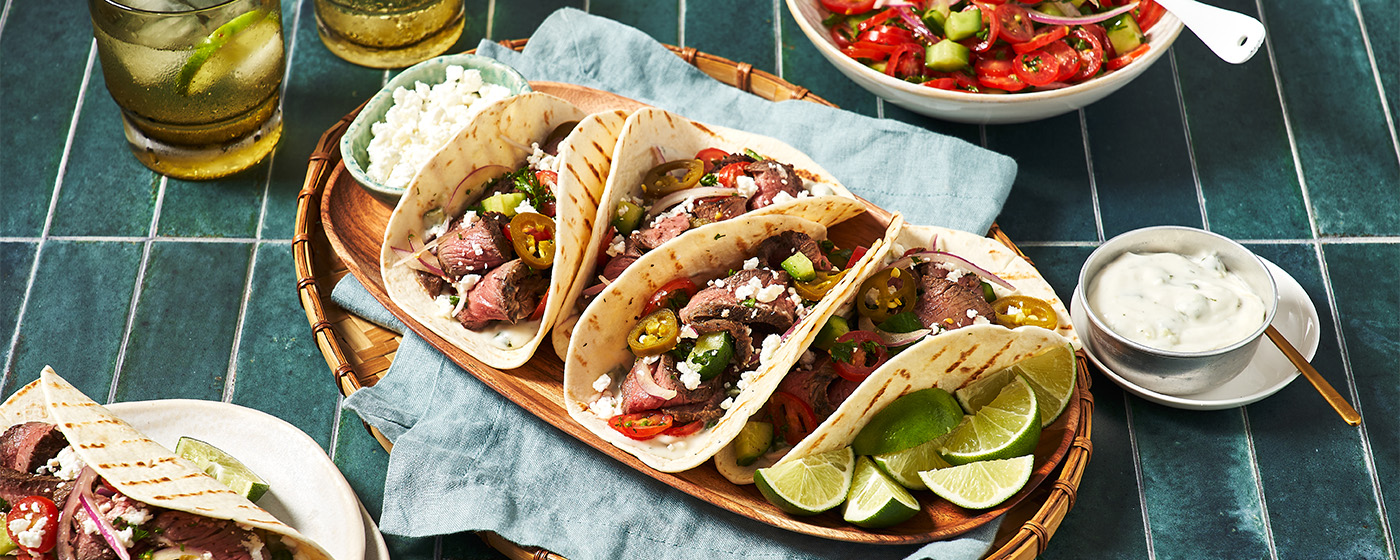 Greek Inspired Lamb Tacos | Australian Lamb - Recipes, Cooking Tips and More