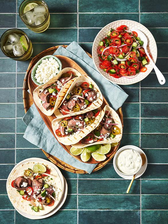 Greek Inspired Lamb Tacos