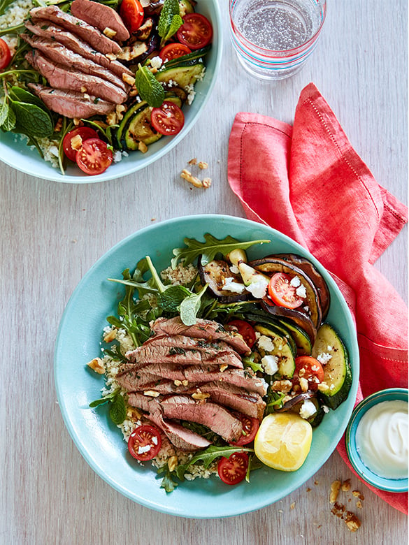 Mediterranean Lamb Bowl