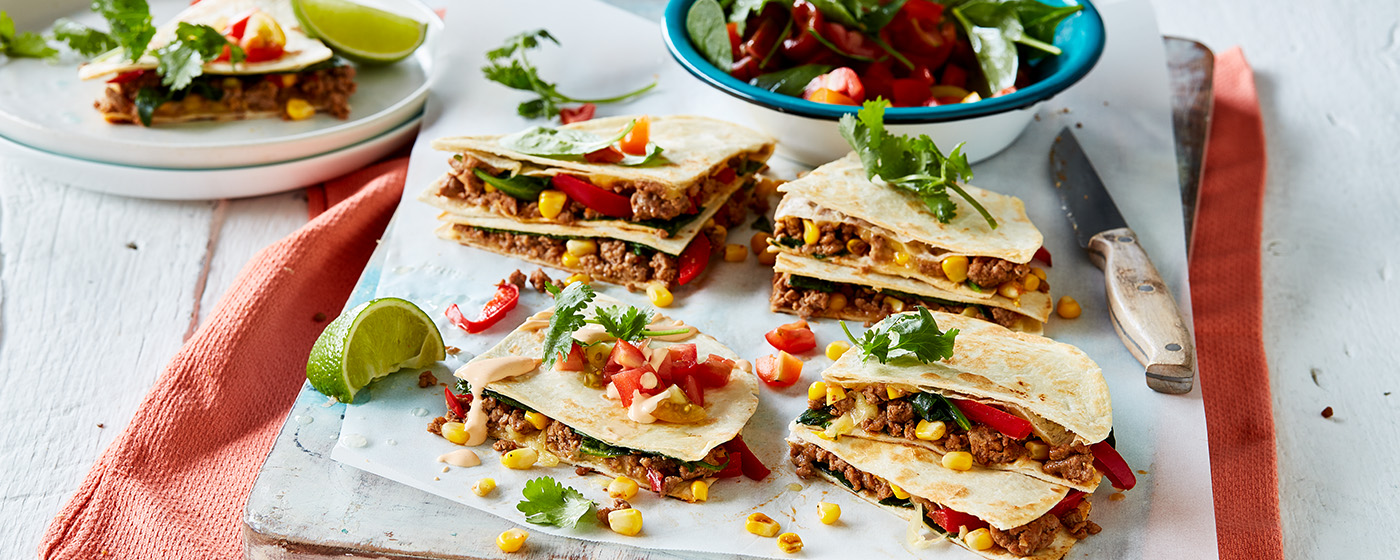 Lamb Quesadillas recipe | Australian Lamb - Recipes, Cooking Tips and More