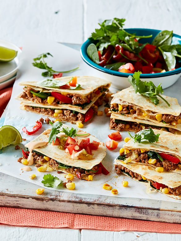 Lamb Quesadillas recipe | Australian Lamb - Recipes, Cooking Tips and More