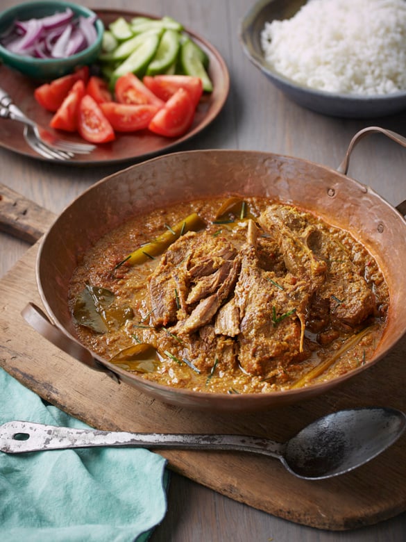 Lamb chop rendang