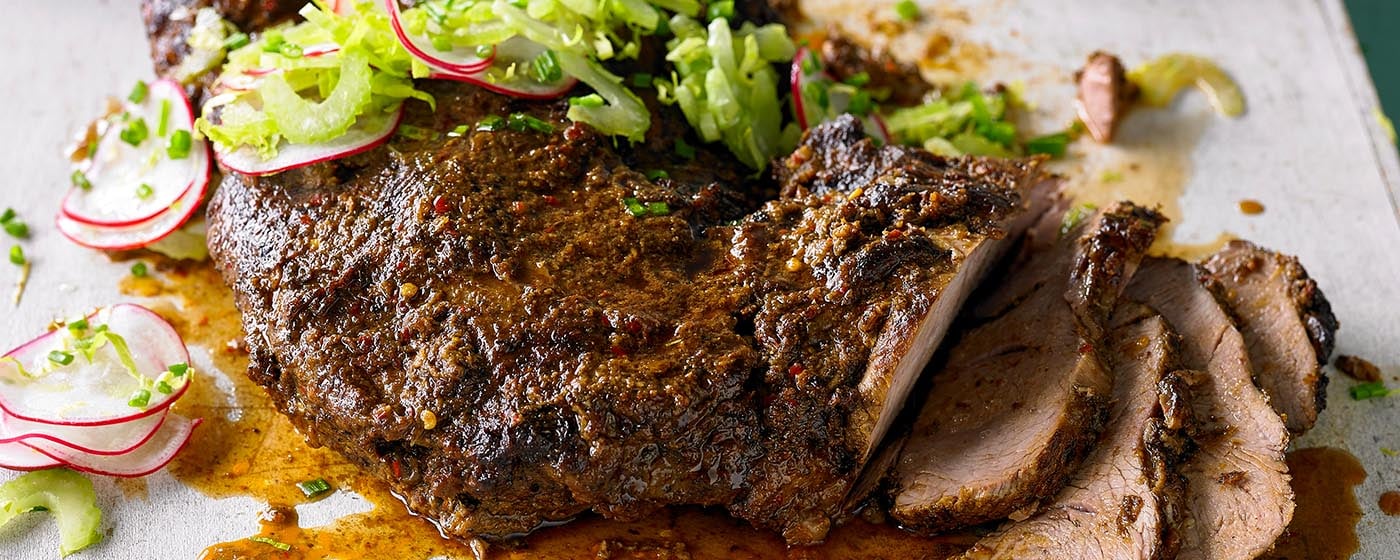 Barbecued piri piri butterflied leg of lamb recipe | Australian Lamb - Recipes, Cooking Tips and Mor