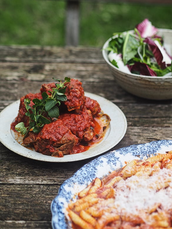 Braised Lamb Shoulder Ragù