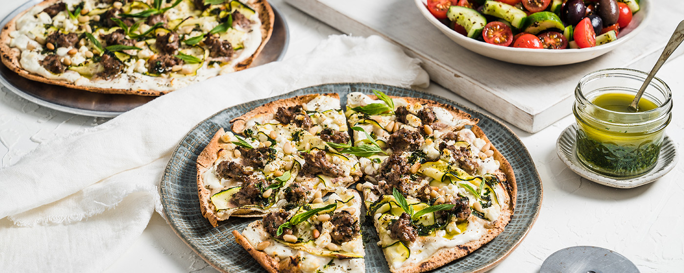 Lamb & Yoghurt Flatbreads | Australian Lamb - Recipes, Cooking Tips and More