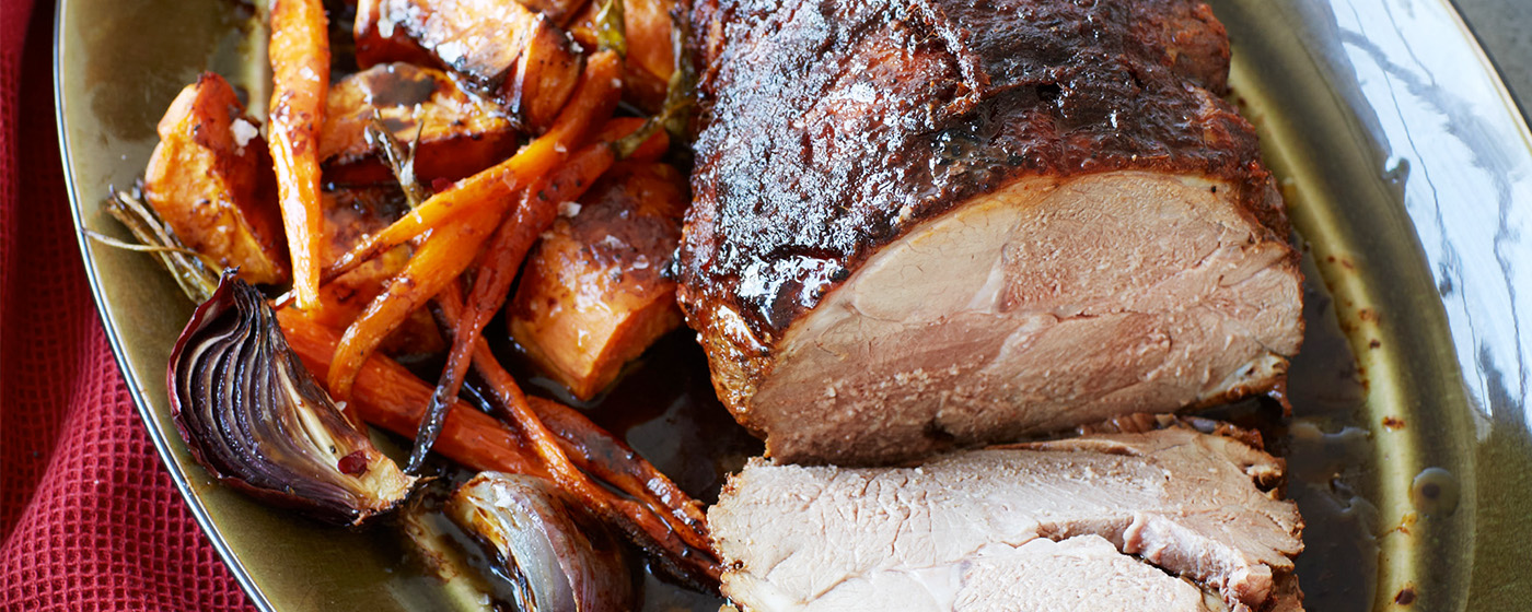 Maple and honey roasted easy carve leg of lamb recipe | Australian Lamb - Recipes, Cooking Tips and
