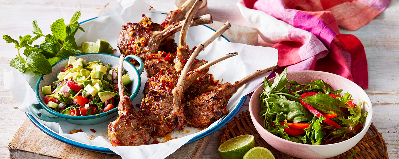 Lemongrass & chilli lamb cutlets | Australian Lamb - Recipes, Cooking Tips and More