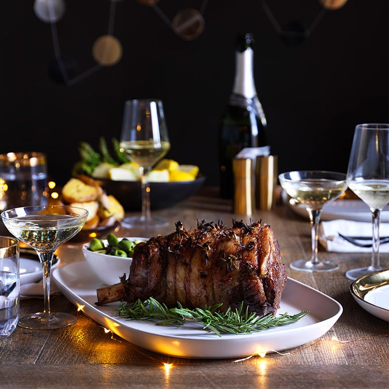 Roast lamb with olive sauce recipe | Australian Lamb - Recipes, Cooking Tips and More