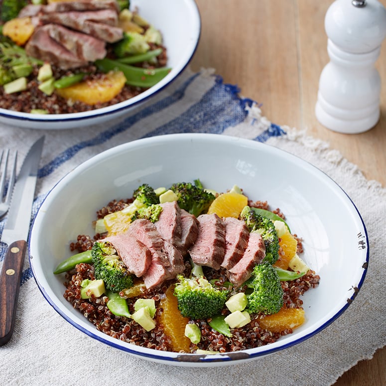 Grilled lamb and quinoa salad recipe | Australian Lamb - Recipes, Cooking Tips and More