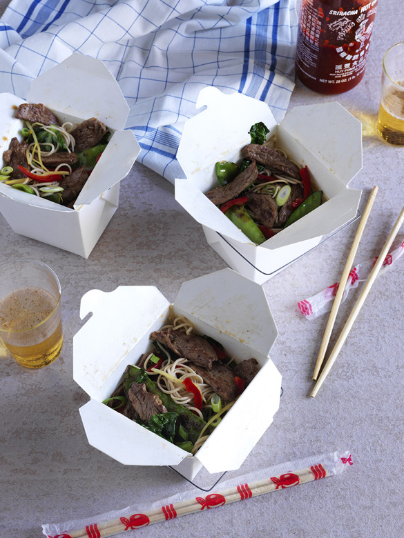 Lamb noodle salad