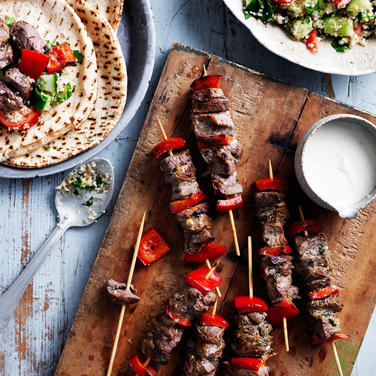 Mini lamb souvlaki recipe | Australian Lamb - Recipes, Cooking Tips and More