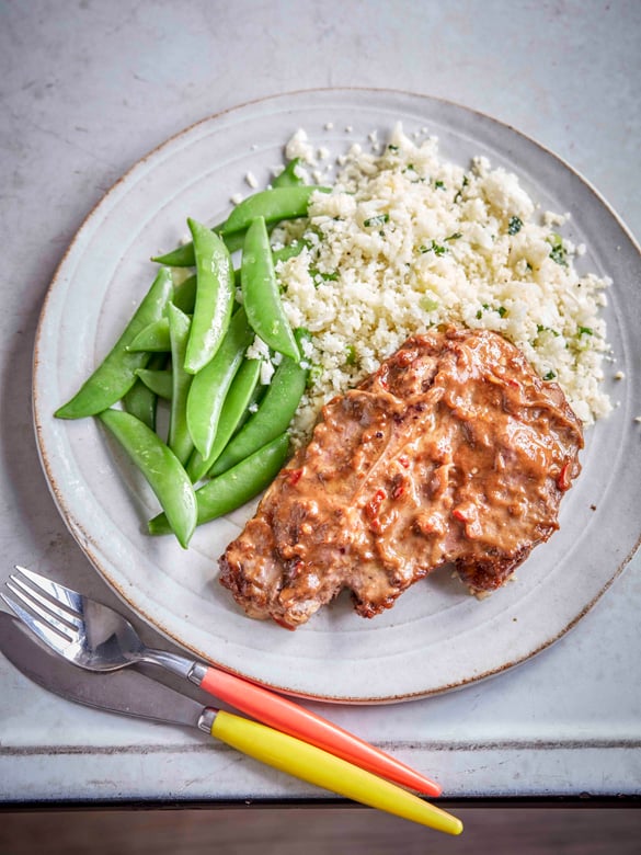 Balinese-style lamb forequarter chops