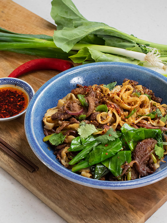 Cumin Lamb Shoulder Noodles