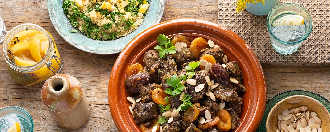 Date and Apricot Lamb Tagine | Australian Lamb - Recipes, Cooking Tips and More