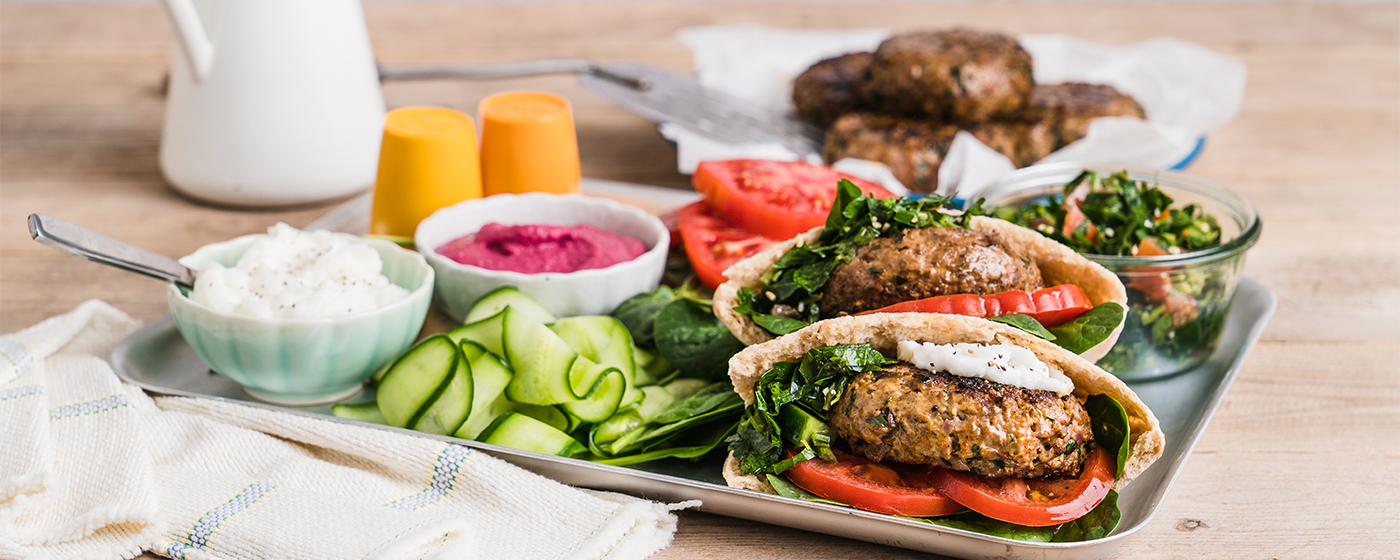 Turkish Lamb Burger | Australian Lamb - Recipes, Cooking Tips and More