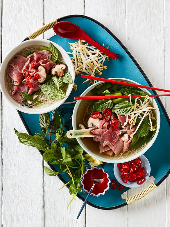 Vietnamese lamb pho