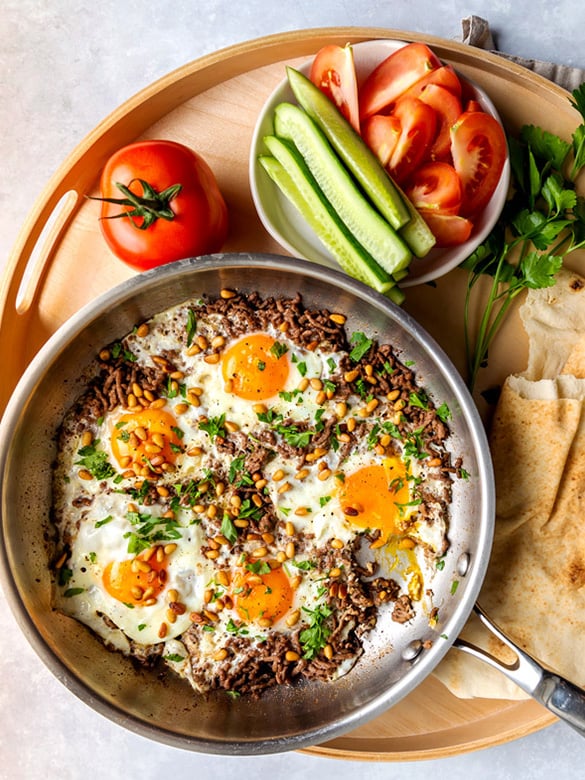 Lebanese Meat & Eggs