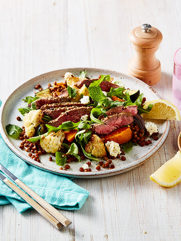 Warm Lamb Salad