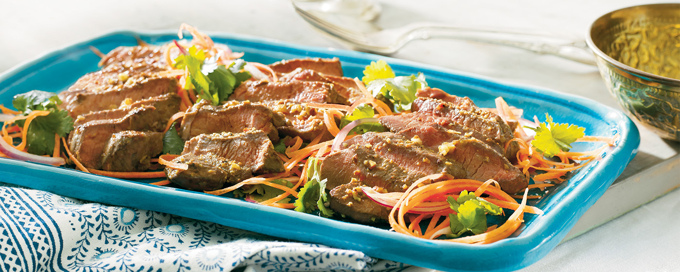 Moroccan spiced barbecued lamb steaks recipe | Australian Lamb - Recipes, Cooking Tips and More