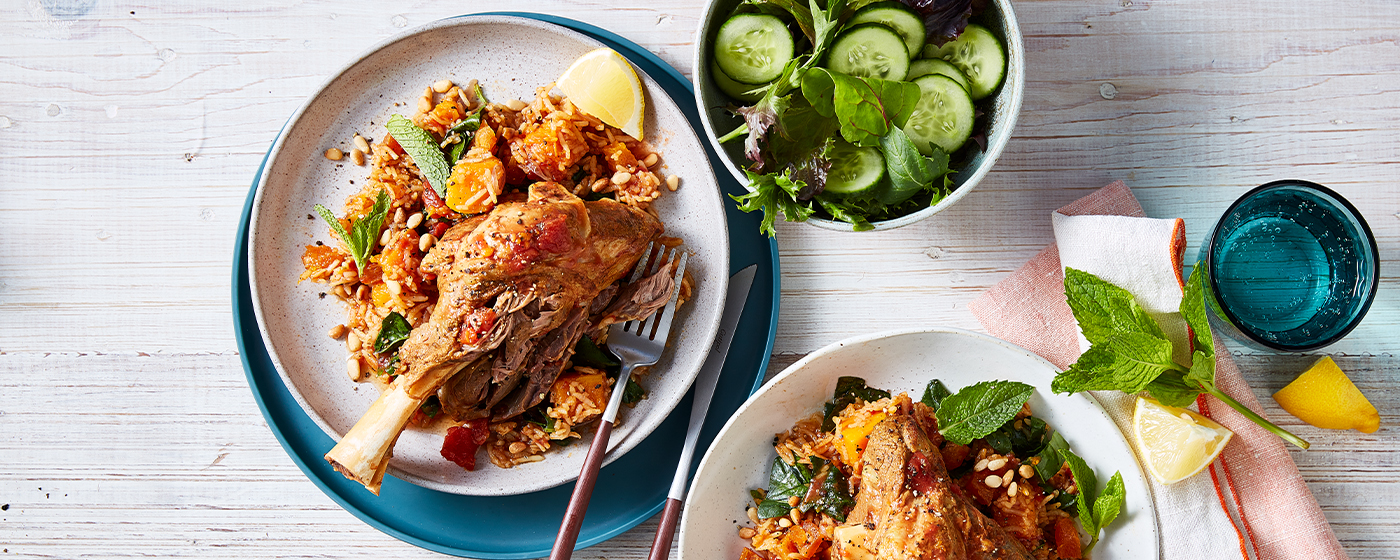 Lamb Shank Pilaf | Australian Lamb - Recipes, Cooking Tips and More