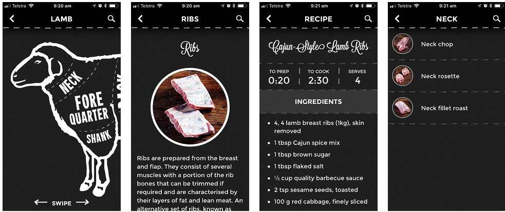 Meat Cuts App preview