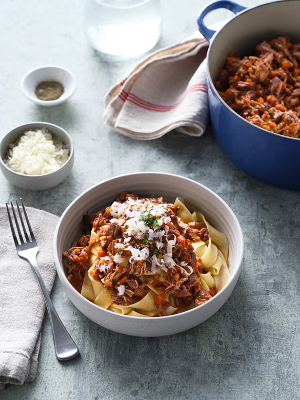 Slow cooked Lamb Ragu